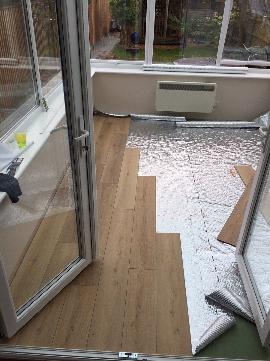 pjerreat1's tweet photo. Conservatory floor need replacing? Opt for wood effect #polyflor #clickvinyl - looks good and is very easy to clean and maintain! https://t.co/3IiGu6UM3N