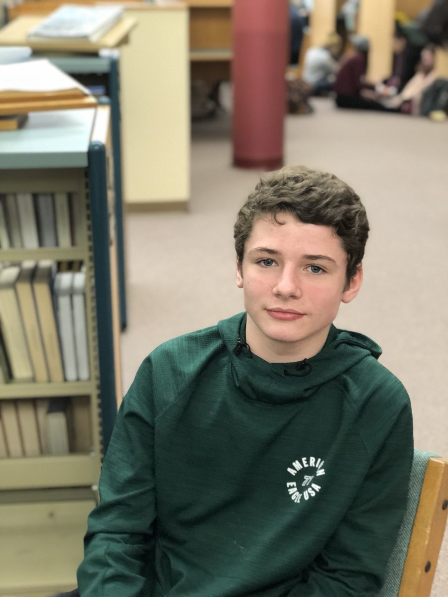 “I do wrestling for the high school. I want to go D1 in college. I started wrestling in 7th grade. I went to the national tournament last year. I’m most likely going again this year.” ~ Collin Power, Fr #HOUM