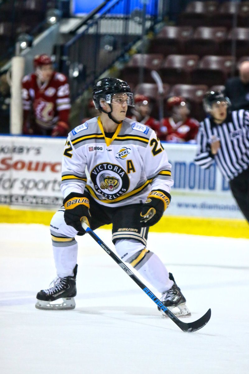 Congrats to <a href="/daynefinn20/">Dayne Finnson</a> on his commitment to <a href="/uahhockey/">UAH Hockey</a>.  <a href="/sarumhockey/">Salisbury Hockey</a> alum and current member of the <a href="/BCHLGrizzlies/">Victoria Grizzlies</a> #welldeserved