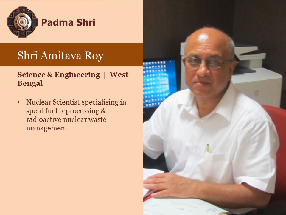 PMOIndia's tweet photo. A scientist who makes us proud. #PeoplesPadma https://t.co/4xYxjCXeyI