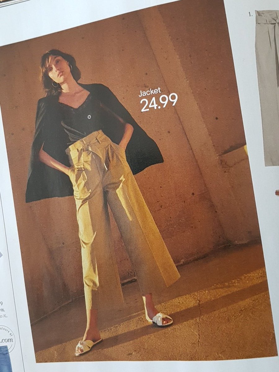 Perfectgiftbox's tweet photo. @hm_custserv Hi the stone high waisted trousers product code 0575236001 in your latest catalogue when will they be available to order online please ? https://t.co/O8QtbE3czM