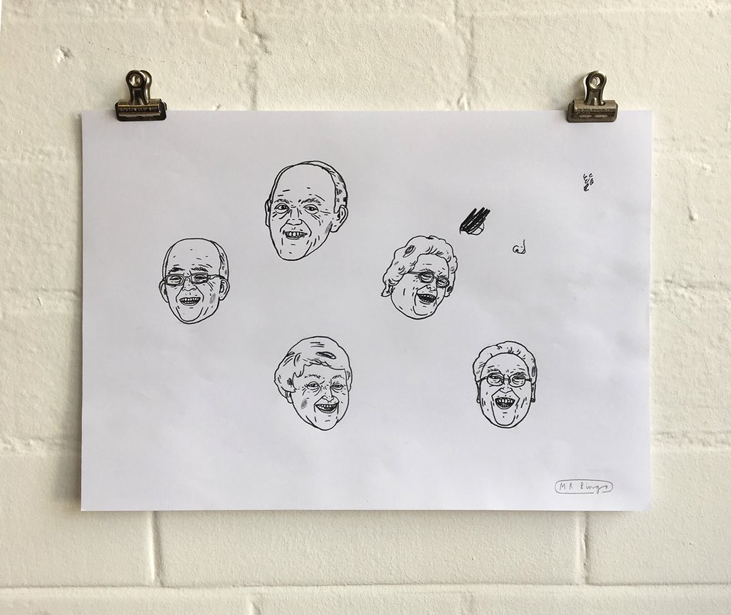 Mr_Bingo's tweet photo. 🔥COMPETITION!🔥 Win this original signed drawing ✍🏻 from my Brexit tea towel (https://t.co/BiQ3PU92gg…). To enter, just RETWEET this tweet! Comp closes TODAY at 4pm (GMT) 💪🏻 https://t.co/PvvwW4WaFZ