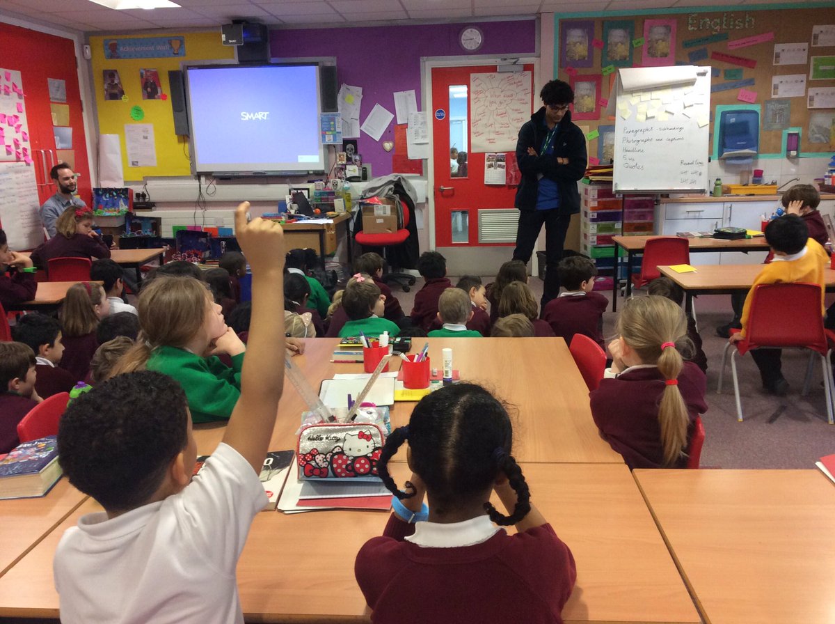 Year 3 are enjoying a writing workshop with Explore Learning! <a href="/AinslieWood/">Ainslie Wood</a>
