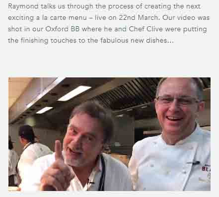 raymond_blanc's tweet photo. I am so proud to introduce you to the new @brasserieblanc Spring menu coming THIS WEEK ! of course we keep all the BB classic friends ,,but also adding some truly extraordinary new dishes from my travels .I will explain with @clive_fretwell
https://t.co/76ad9RenVx https://t.co/a61yDoDjJs