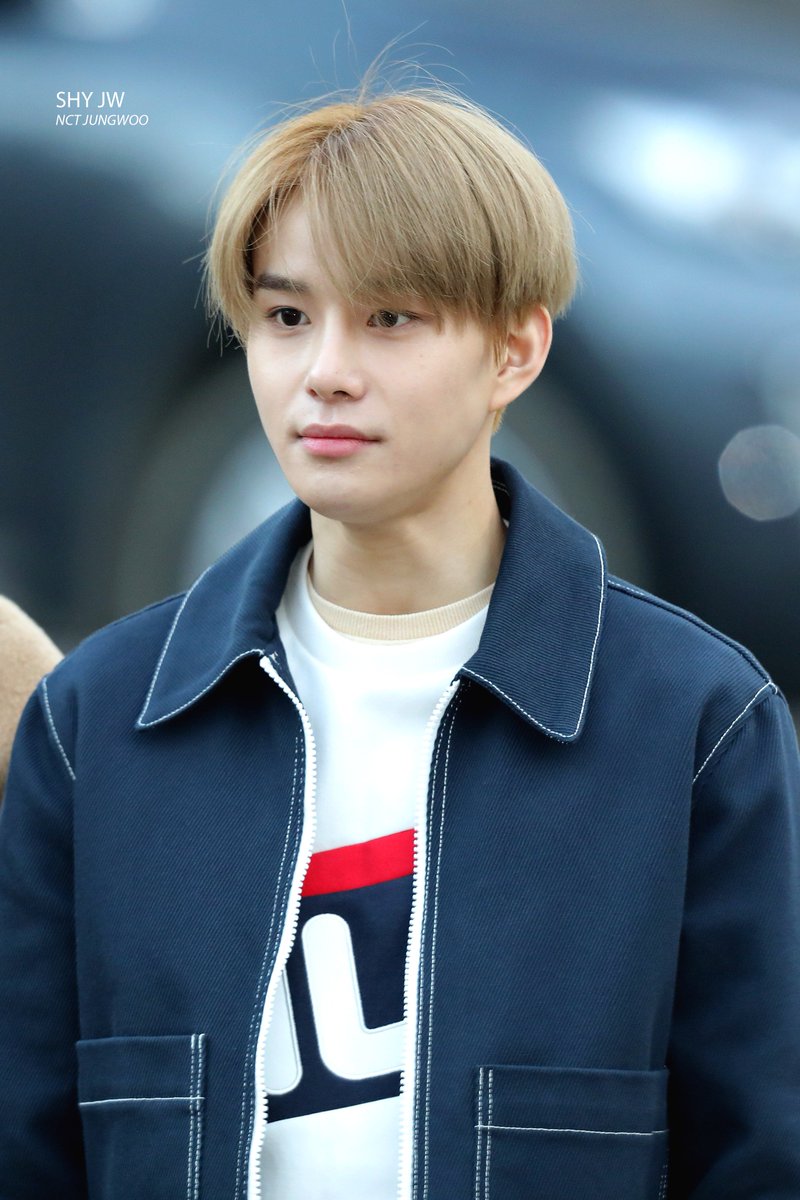 SHYJW's tweet photo. 180302 뮤직뱅크 #정우 #JUNGWOO #NCT_U_BOSS https://t.co/c5MIVJRVXv