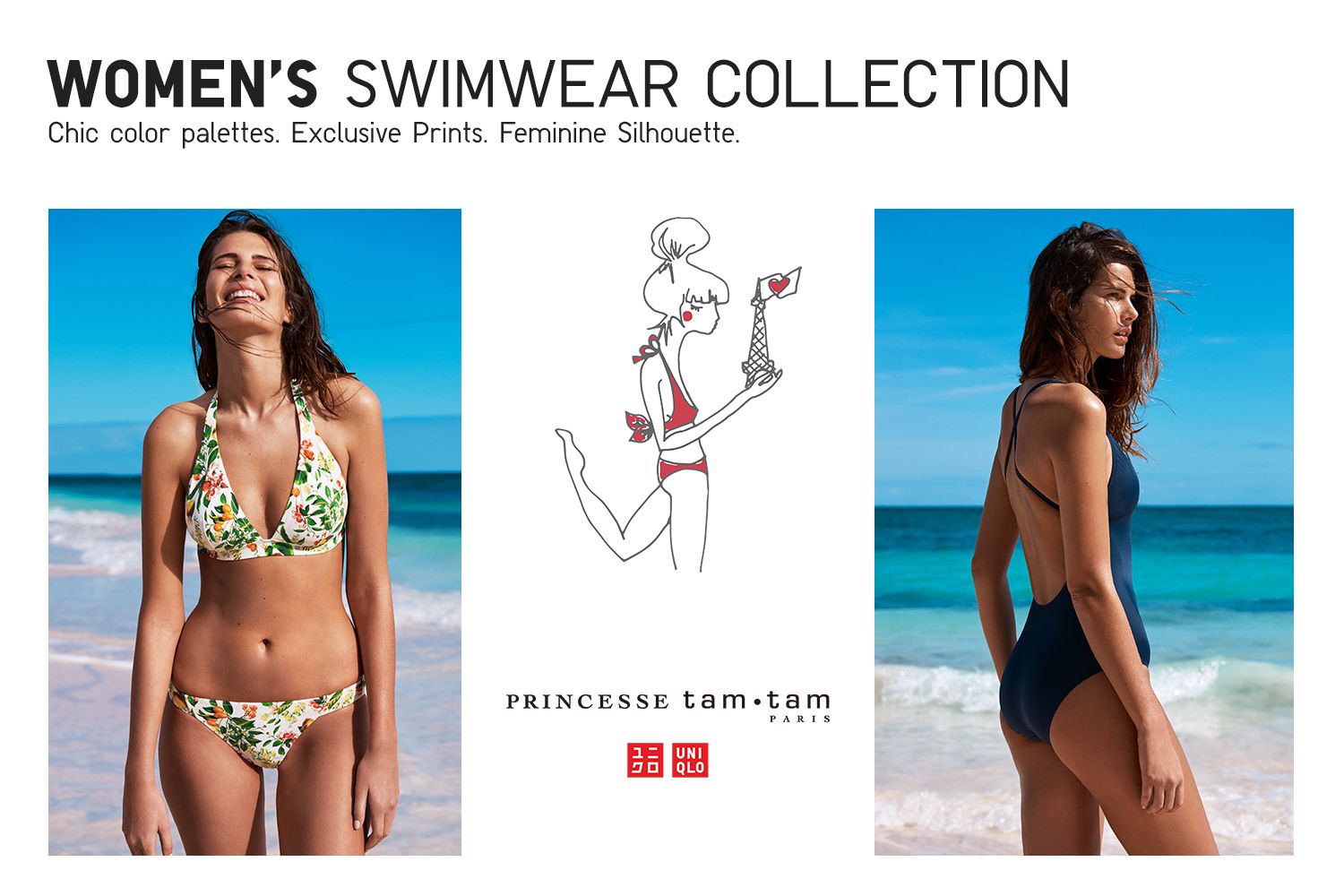UNIQLO Philippines on X: Face the summer heat in total style. Experience  timeless and modern pieces with our Uniqlo x Princesse tam.tam swimwear  collection featuring impeccable cuts, chic color palettes, and exclusive