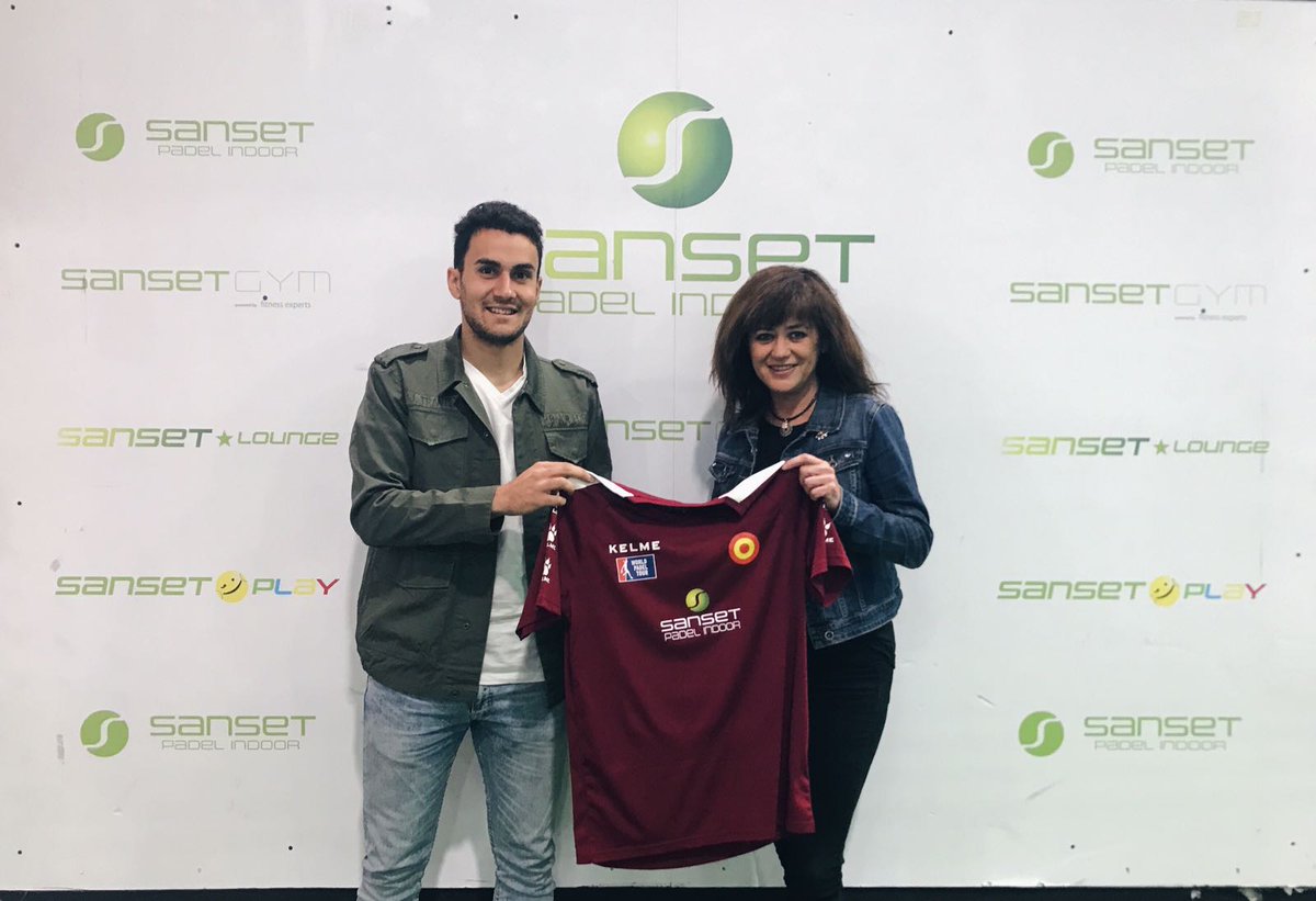 El club <a href="/sansetpadel/">Sanset Padel Indoor</a> volverá a acompañar al jugador de pádel <a href="/raulitomarcos/">Raúl Marcos Durán</a> una temporada más. ¡Felicidades!
