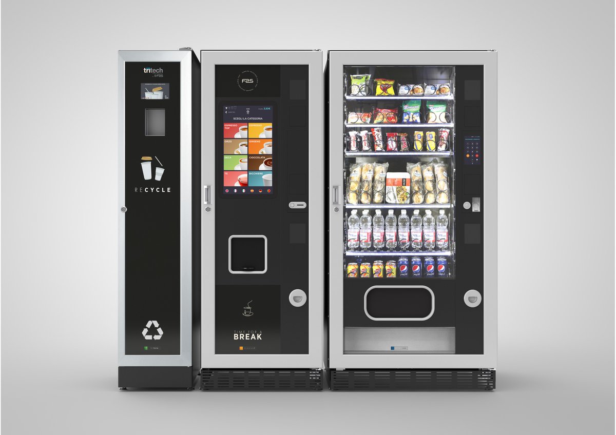 Découvrez toute la saveur d'un café/snack de qualité associé à une technologie révolutionnaire que seule FAS vous offre: 
• TRITECH TOUCH ♻️
• WINNING T ☕️ 
• FASTER TMT 1050 🍫
#vendingmachines #vending #distribuzioneautomatica #snack #coffee #areabreak #technology