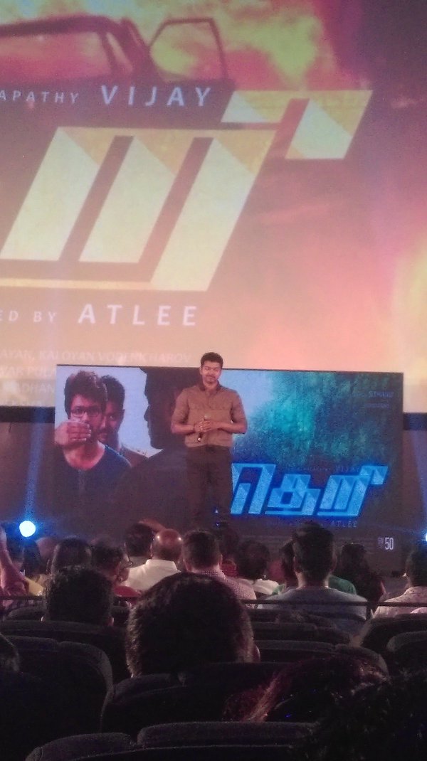 Vijay_Rules_Da's tweet photo. #March20,  -> #TheriAudio Launch + #TheriTrailer Day !
#2yearsofTheriaudio #2YearsofTheriTrailer #2YearsOfTheriAudioLaunch #BlockbusterTheriAudio #GV50 https://t.co/nFClEDxxvR