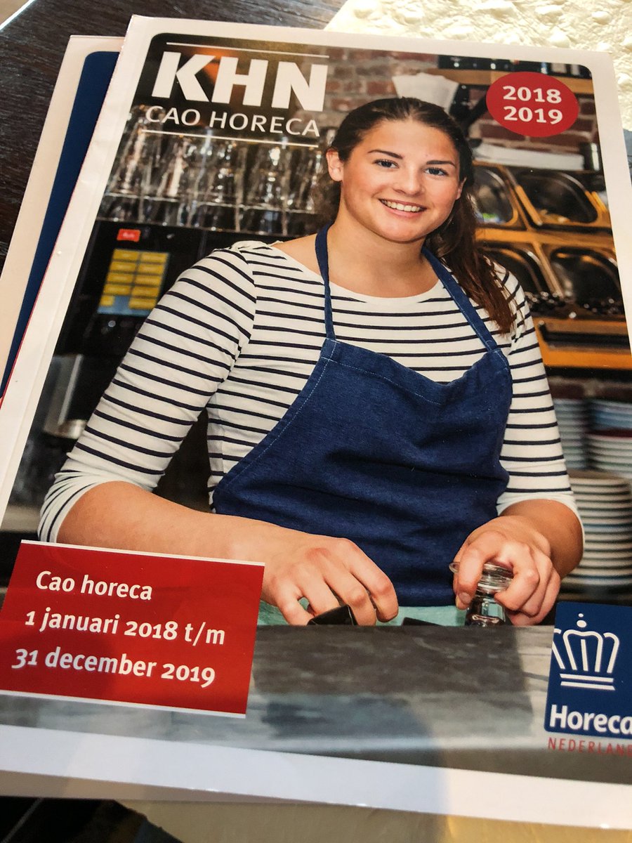Net cursus horeca CAO gehad😅👍