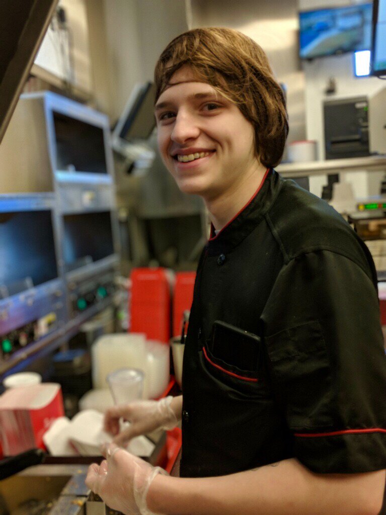 CFALawrence's tweet photo. We are celebrating Kody! On his behalf we will be giving away a small Fruit Cup on Tues, March 20, 2018. Remember to say that you're here for Team Member Tuesday. Valid at Iowa &amp; 27th Lawrence, KS location. Limit 1/customer. While supplies last. Must be present to receive offer https://t.co/bzx7Ols34g