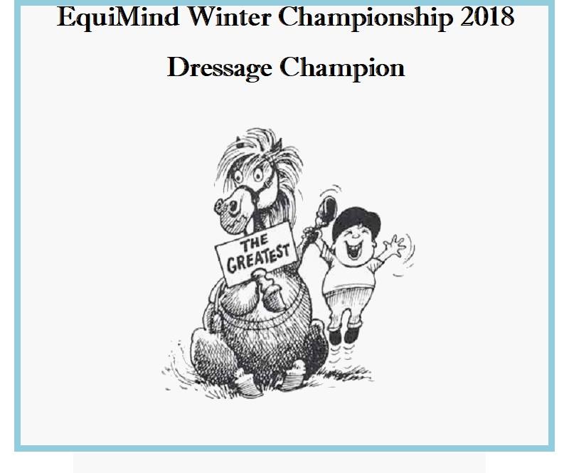 EquiMindShows's tweet photo. We know that you are all waiting for the final dressage result -
and here is the EquiMind Dressage Champions 2018 and her Reserve👏🏻🎉🥇
Well done to Jenny Hagan, and, well done to Jenny for her second reserve title #dressage #champion #horsehour #Equimind https://t.co/bAKsoBb8s8