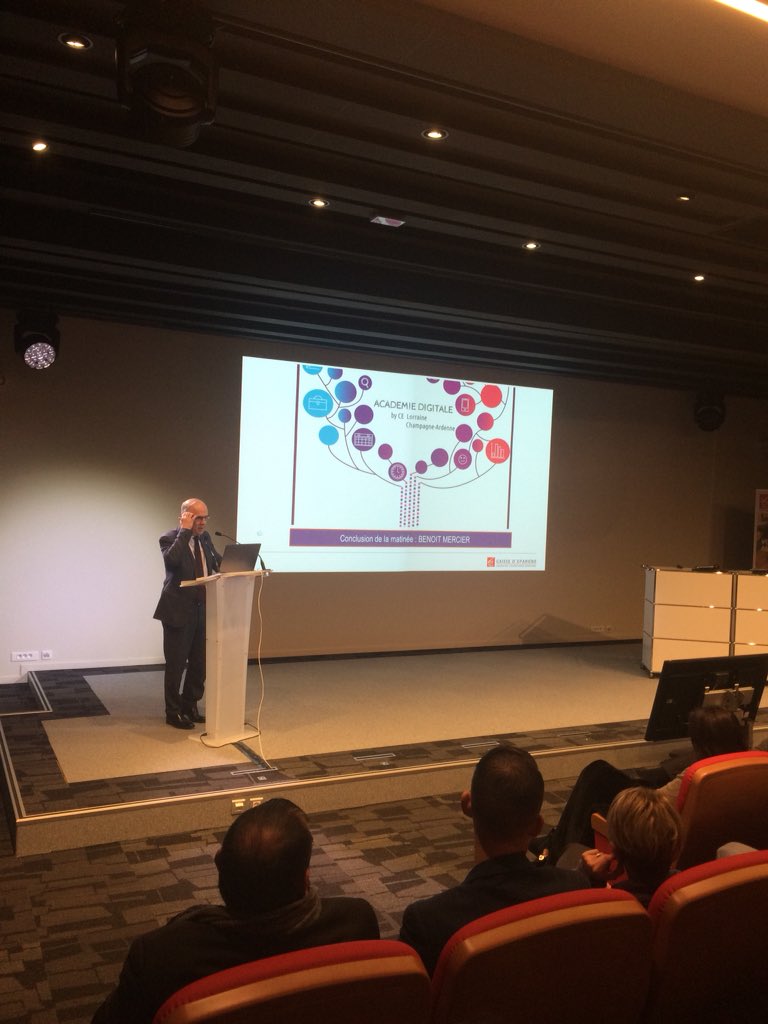 CaissEpargneGEE's tweet photo. #TransfoDigitale Benoit Mercier, président « J’ambitionne que cette Académie digitale, vous les Digital Players de notre Caisse, participe à notre transformation » https://t.co/TwG0QWIiaG