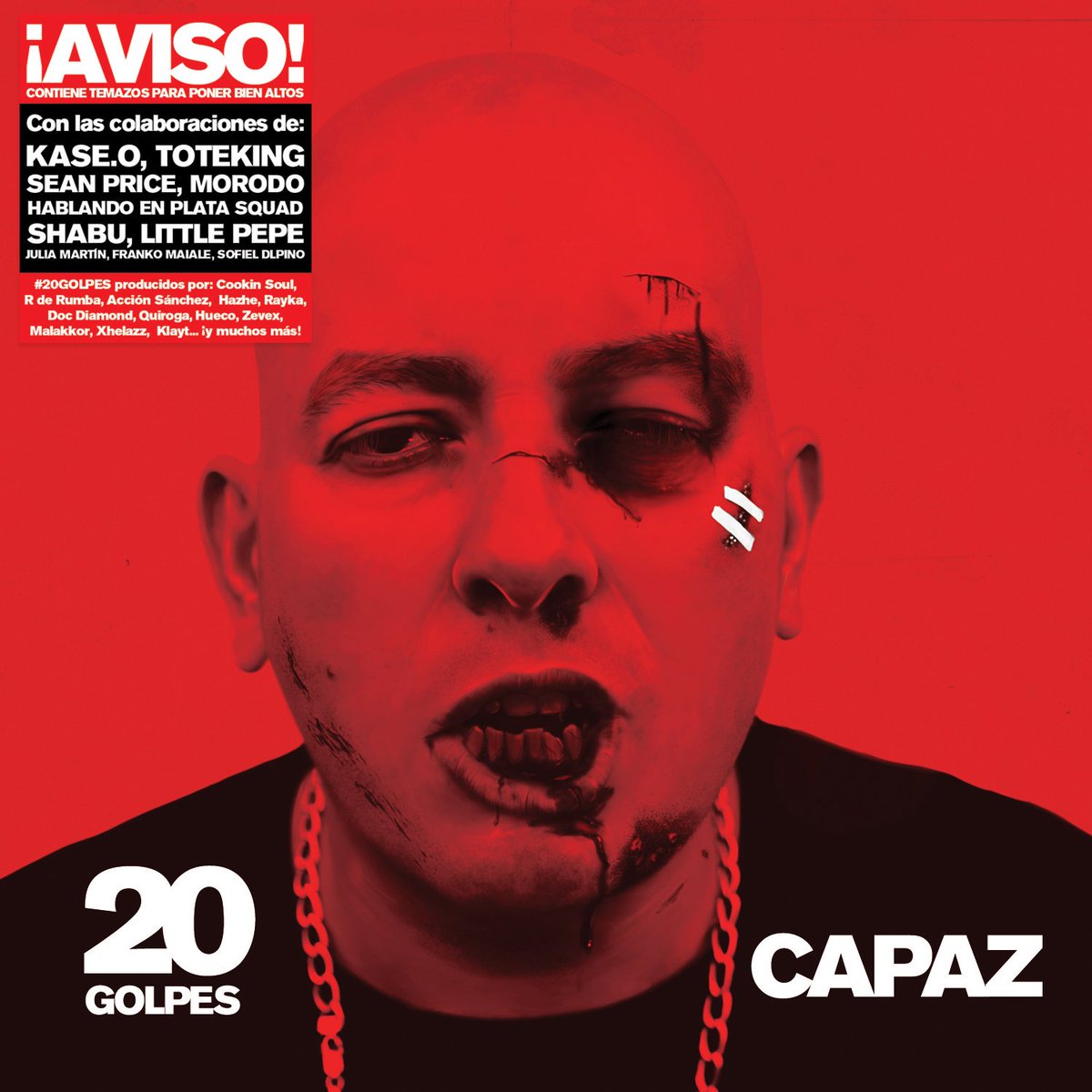 Aquí la portada de mi nuevo disco #20GOLPES que saldrá a la luz el 20 de Abril #Capaz20golpes #nuevodisco