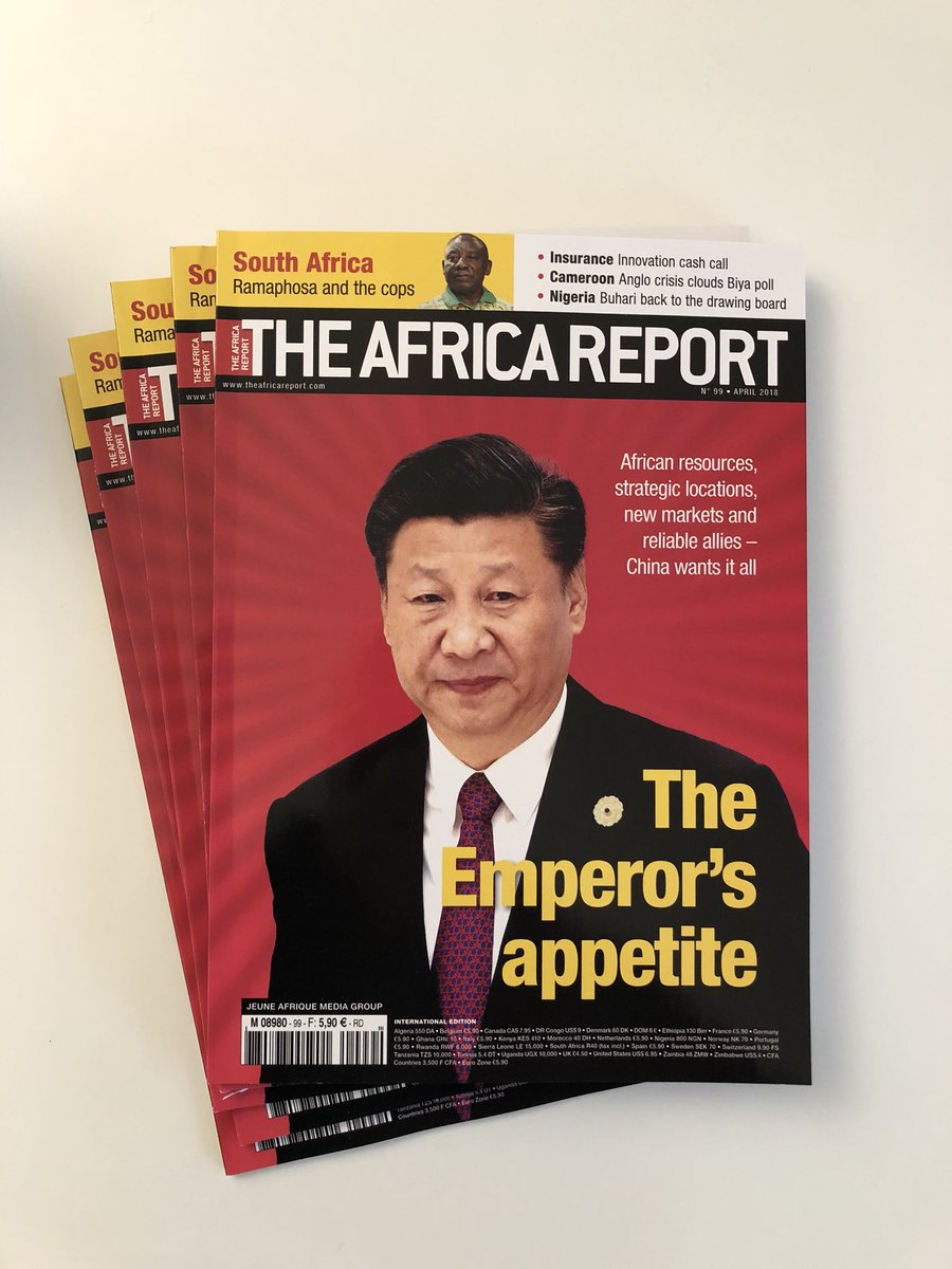 NickNorbrook's tweet photo. Our takeout on the evolving state of Africa China relations #AprilEdition @TheAfricaReport https://t.co/nrawHEsgaU