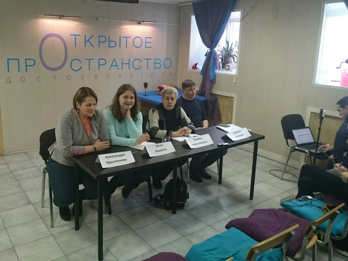 В Открытом пространстве начался брифинг Наблюдателей Петербурга. Наблюдение в Ленинградской области представляет <a href="/Izyumyus/">Изюмова Юлия</a>
#ЛО #Выборы2018