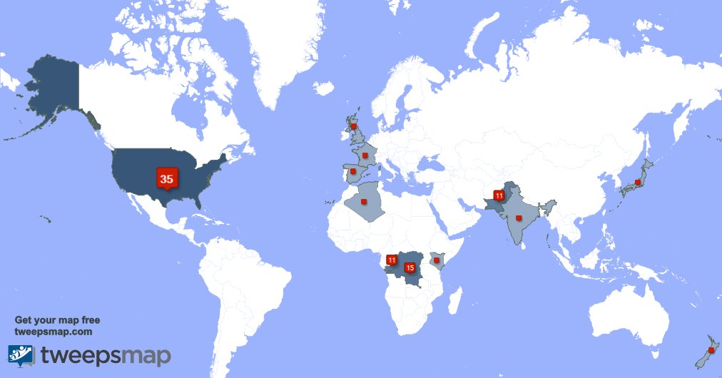 KanzaPoutine's tweet photo. Selon https://t.co/d6uCQMHMDA Mes followers vivent en: États-Unis(33%),République démocratique du Congo(14%),Pakistan(11%) https://t.co/BDtRX5IZYh