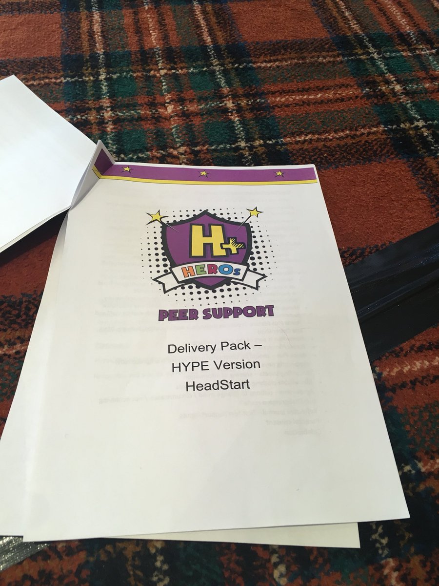 HEROs + getting young people to help each other <a href="/HeadStartFM/">HeadStart Wolves</a> #peersupport 🌟👍