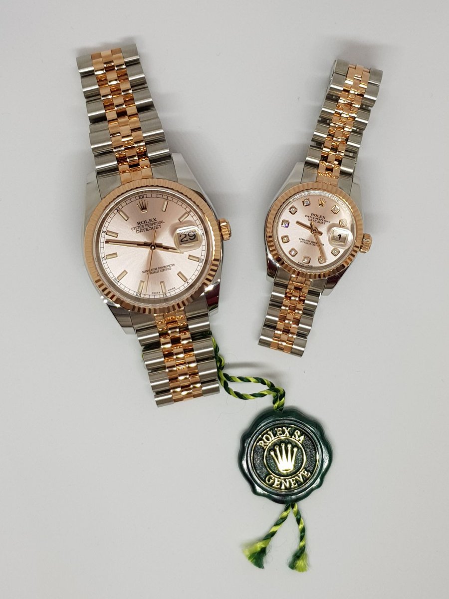 his and hers matching rolex watches