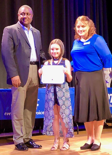 lewiselem1's tweet photo. So proud of our Lewis Lion Juliette Rose... 1st Place state Reflections for 3rd grade Musical Composition category! https://t.co/nMB5vyMe6G
