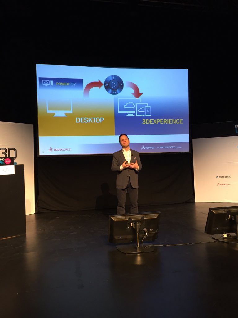 suchitjain's tweet photo. @gpbassi @DEVELOP3DLive talking about #IndustrialRennassiance #3DExperience #xDesign #3DExperienceMarketplace @SOLIDWORKS. #FutureInspiredByPast https://t.co/Ul1EtlzkQU