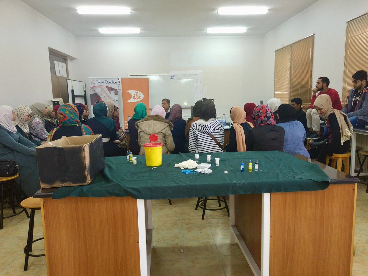 IFMSA_Jo's tweet photo. On 3/18-19, MULC held a campaign raising awareness of the importance of blood donation at #Mutahuniversity medical faculty #IFMSA_Jo #SCOPH
A special thank you to @MedLabsGroup and #AtlasMedical https://t.co/CY6oKkmrZY
