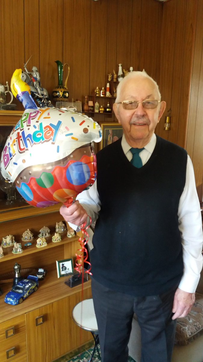 Linzi_BPL's tweet photo. 92 Today!! Happy Birthday Ivor! 
Working together through the Blackpool Community Connect service. #Community #Blackpool https://t.co/DmJKN64tlD