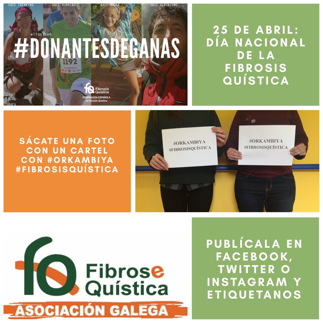 FQGalicia's tweet photo. ¿Nos ayudas a conseguir nuestro objetivo?  LA APROBACIÓN DE ORKAMBI #OrkambiYA #FibrosisQuística https://t.co/u2VJkUJHdi