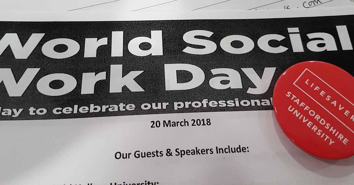 Helen_VOICES's tweet photo. @StaffsUni are here today. Had a great motivational &amp; inspiring chat with a couple of the students on the social work course. #WSWD2018 #socialwork #networking #support #Stoke https://t.co/k9WeCoQMkq