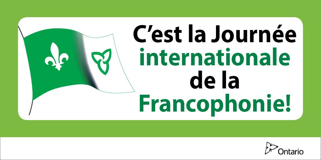ONeducation's tweet photo. C’est la Journée internationale de la francophonie! Célébrons la diversité culturelle des francophones de l’Ontario : https://t.co/5QO7aoRlCd https://t.co/2w9n8J9BwC