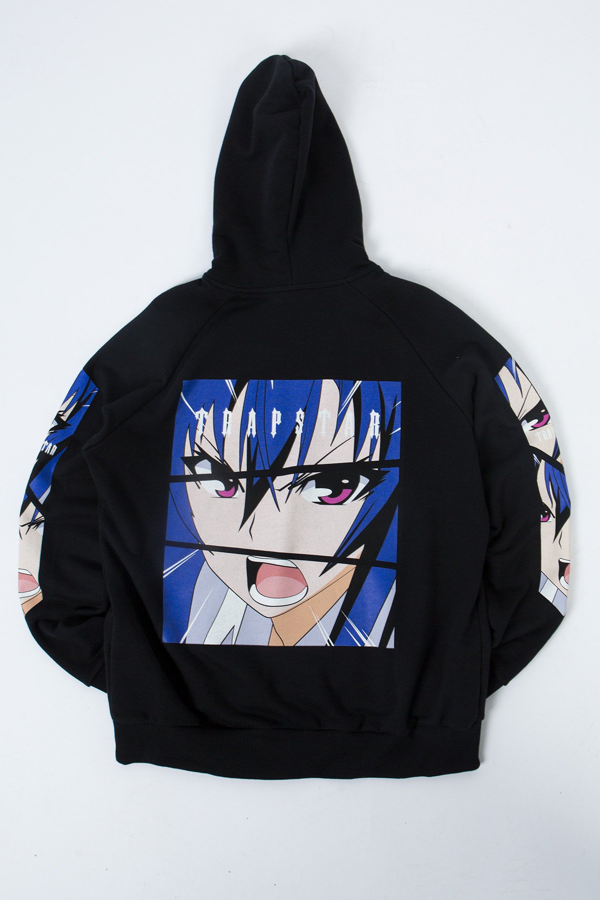 Anime T-Trapstar Flowers Pattern Hoodie | Trapstar Store