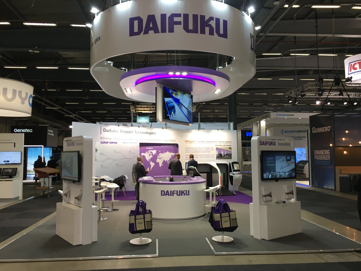 DaifukuATec's tweet photo. The day has come! Stop by Booth #515 ##PTEStockholm and experience firsthand, your path to innovation https://t.co/11mzyTFjgU