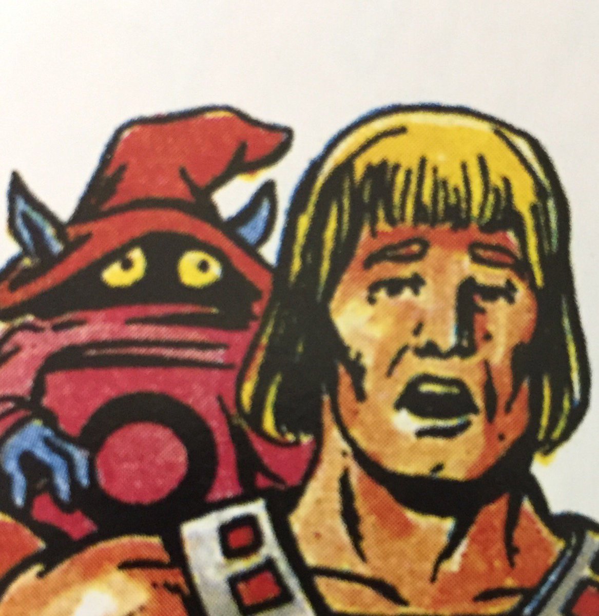 MrRandallMiller's tweet photo. Orco has walked in on He-Man at the wrong time... https://t.co/aO0kaNDR9f