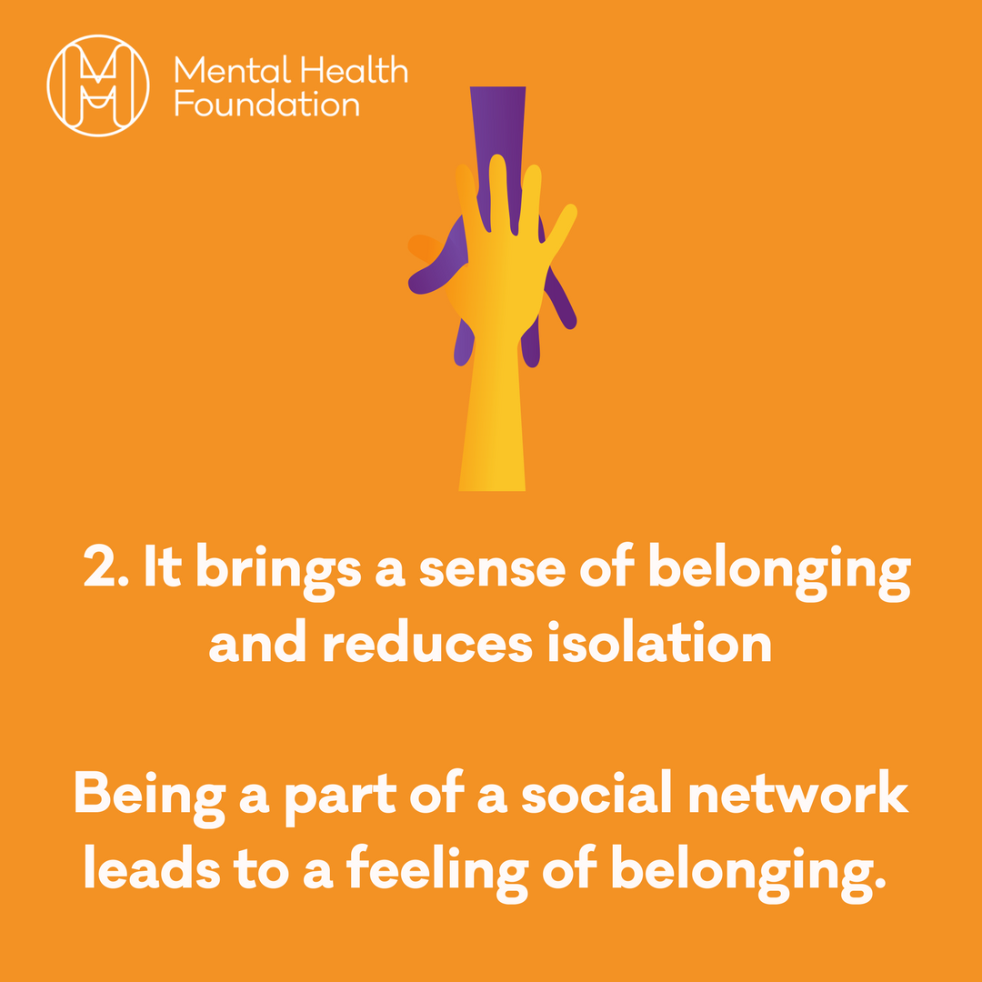 Doing an act of kindness can improve your mental health by leading to feelings of belonging and reducing isolation:

#InternationalDayOfHappiness