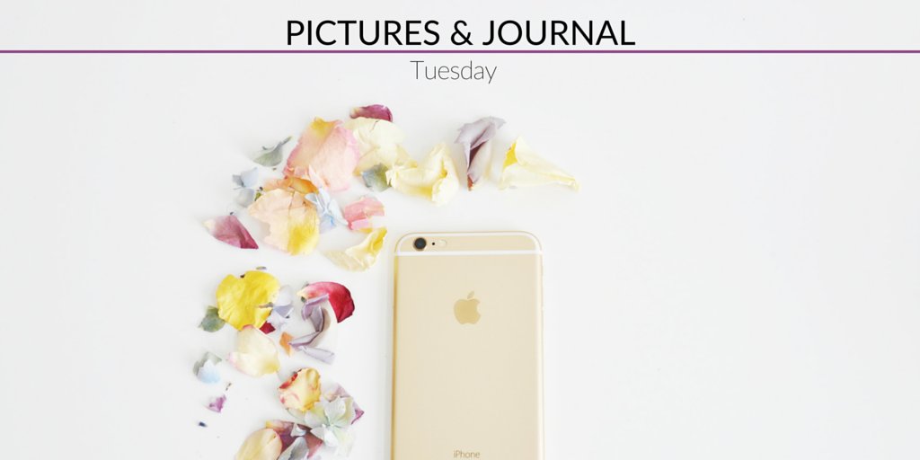 simplifydays's tweet image. Daily Reminder! It's Pictures &amp;amp; Journal Tuesday. Simplify w/ this routine. Read more here &amp;gt;&amp;gt; bit.ly/2p7jndY
