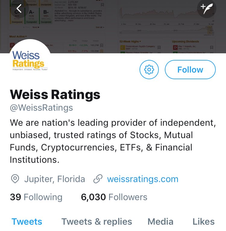 This is for all of crypto, whatever your chosen coins. Please UNFOLLOW <a href="/WeissRatings/">Weiss Ratings LLC</a> as they are spamming our space and trying to charge for useless information. They claim to be a professional rating firm. They are not!  We know more than they do. STAND TOGETHER &amp; RETWEET pls.