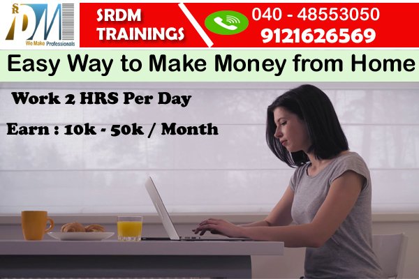 srdmacademy's tweet photo. Easy Way to..
Make Money From Home - Work 2 HRS Per Day
Earn : 10k - 50k/ Month
If you have interested Call Now: 040 - 48553050, 9121626569
#DigitalMarketing #marketing #online #earn #cash #makingmoney #seo #sem #youtube #bloggers #waystoearn #onlineearn #makeonline https://t.co/9sSy4zkdxi