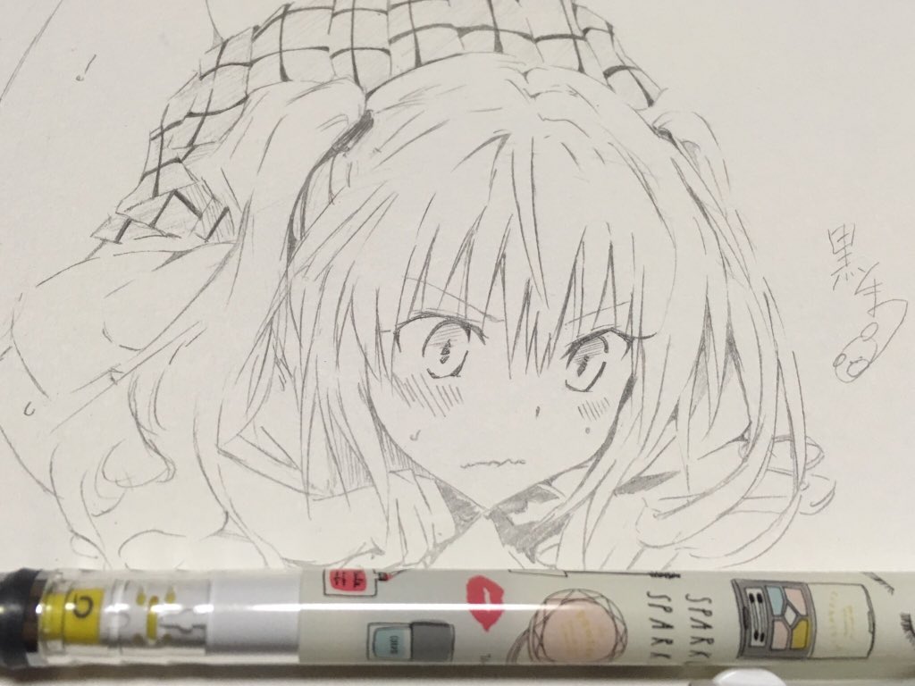 黒くまｻｧｰﾝ ナナちゃん完成 Toloveる の中ではやっぱり1番好き Toloveる ナナアスタデビルーク 絵描きさんと繋がりたい