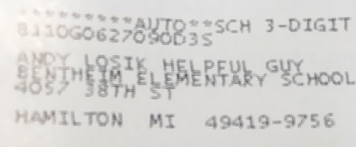 HTownSTEM's tweet image. I guess it’s official. Now receiving eduMail as “Andy Losik - Helpful Guy”.