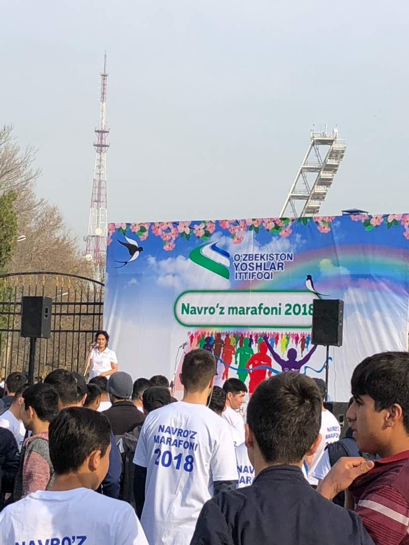 INAinTashkent's tweet image. dalam memperingati Navruz @kbri_tashkent berpartisipasi dalam acara Program of the first Sport Marathon in Central Asia 20/3 #uzbekistannavrus #kbri #indonesia