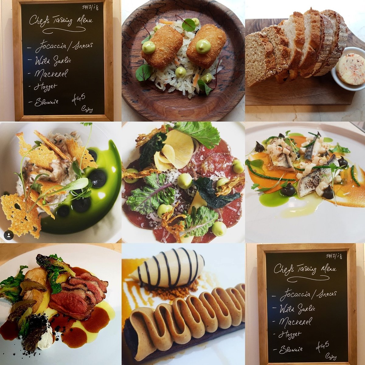 A sample from last weeks #Chefstastingmenu ! Only available Tuesday and Wednesday evenings..