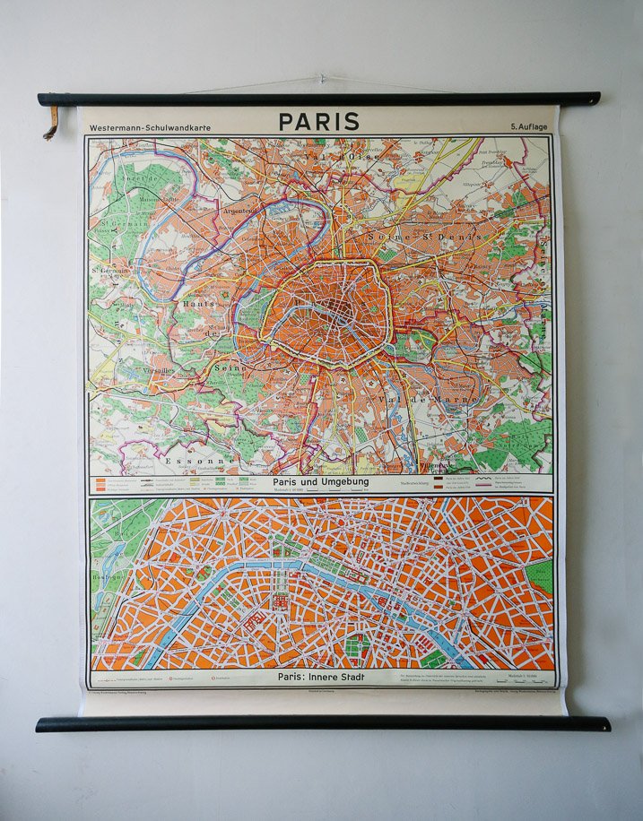 VtgWallCharts's tweet image. New Stock, Huge Paris Map ow.ly/UlSC30j37Cd #vintagewallcharts #vintagefrench #frenchmap #parismap #paris #parisplan #parisfrance #walldeco #interiorstyle #interiors #walldeco #parisjetaime #parisgeography #newstock #etsy #etsyseller #france #vintage #vintagestyle