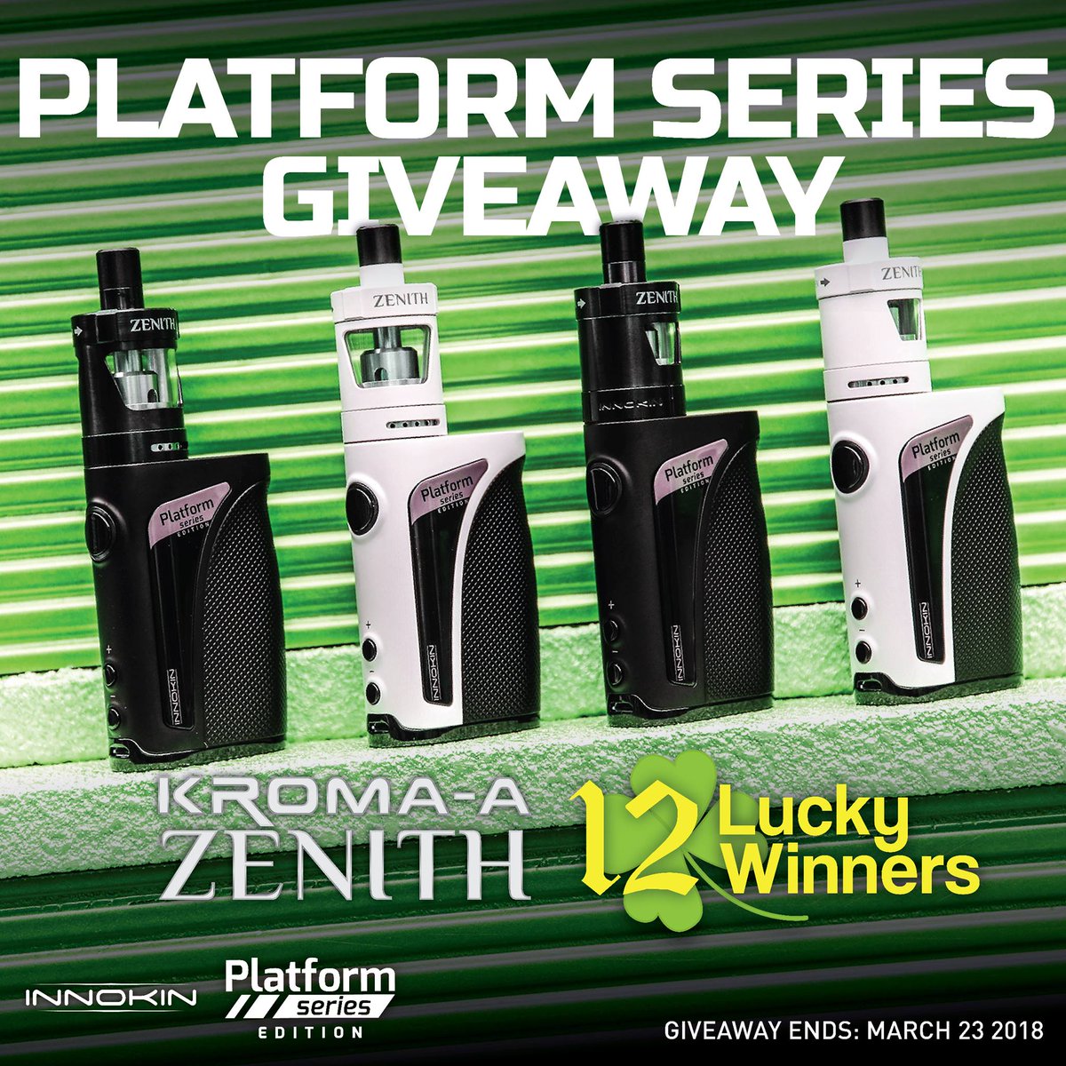 Innokintech's tweet photo. How to enter:
1. Follow us on Vero, Instagram, Facebook, and Twitter.
2. Like this post
3. Give us a reason why you should win this giveaway

See original FB post for full details
#Vape #Vapes #Giveaway #VapeGiveaway #quitsmoking #notblowingsmoke #innokin #Platformkit #zenithtank https://t.co/KfElaRizsu