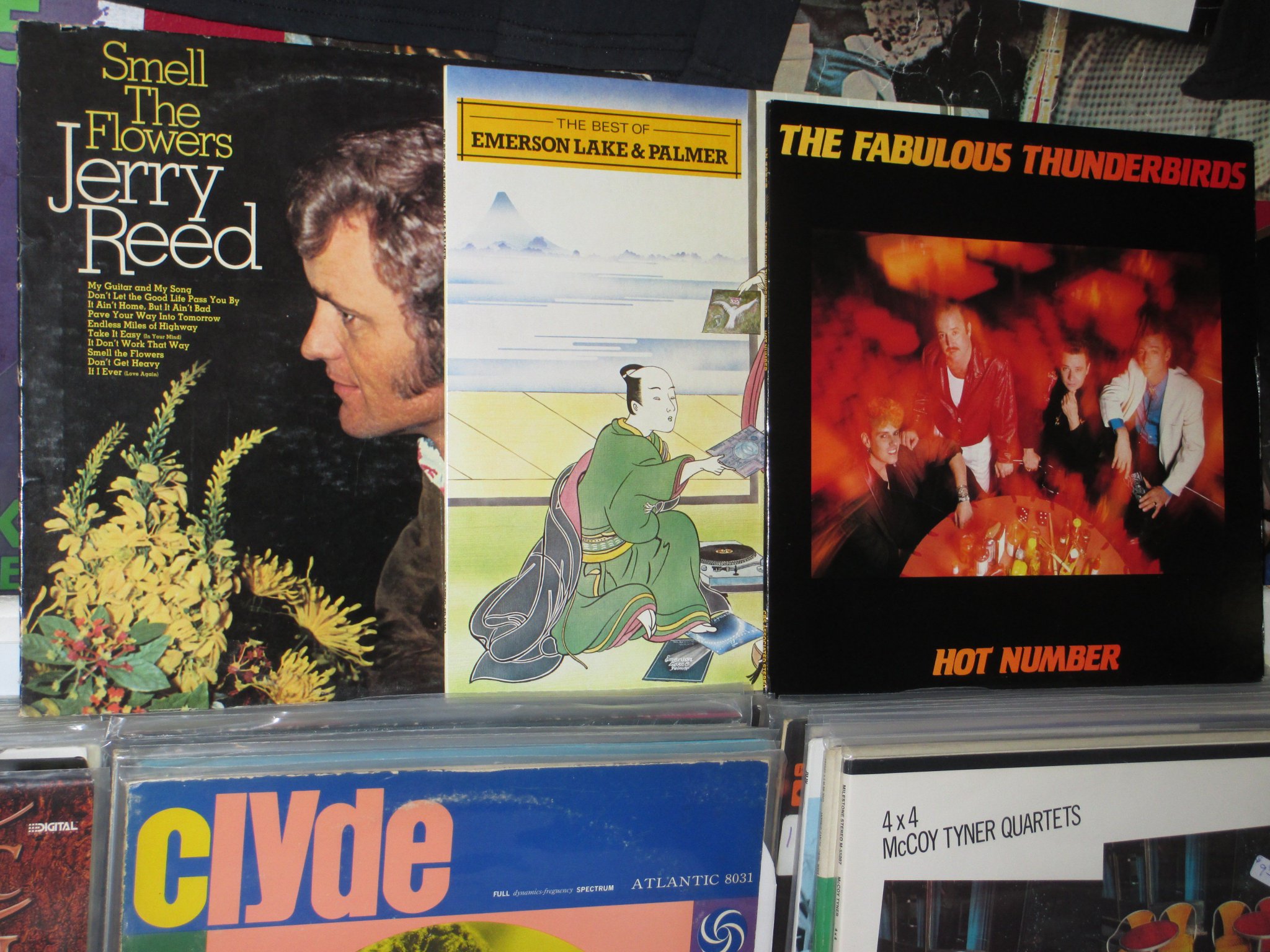 Happy Birthday to the late Jerry Reed, Carl Palmer of ELP & Jimmie Vaughan of Fab T-Birds 