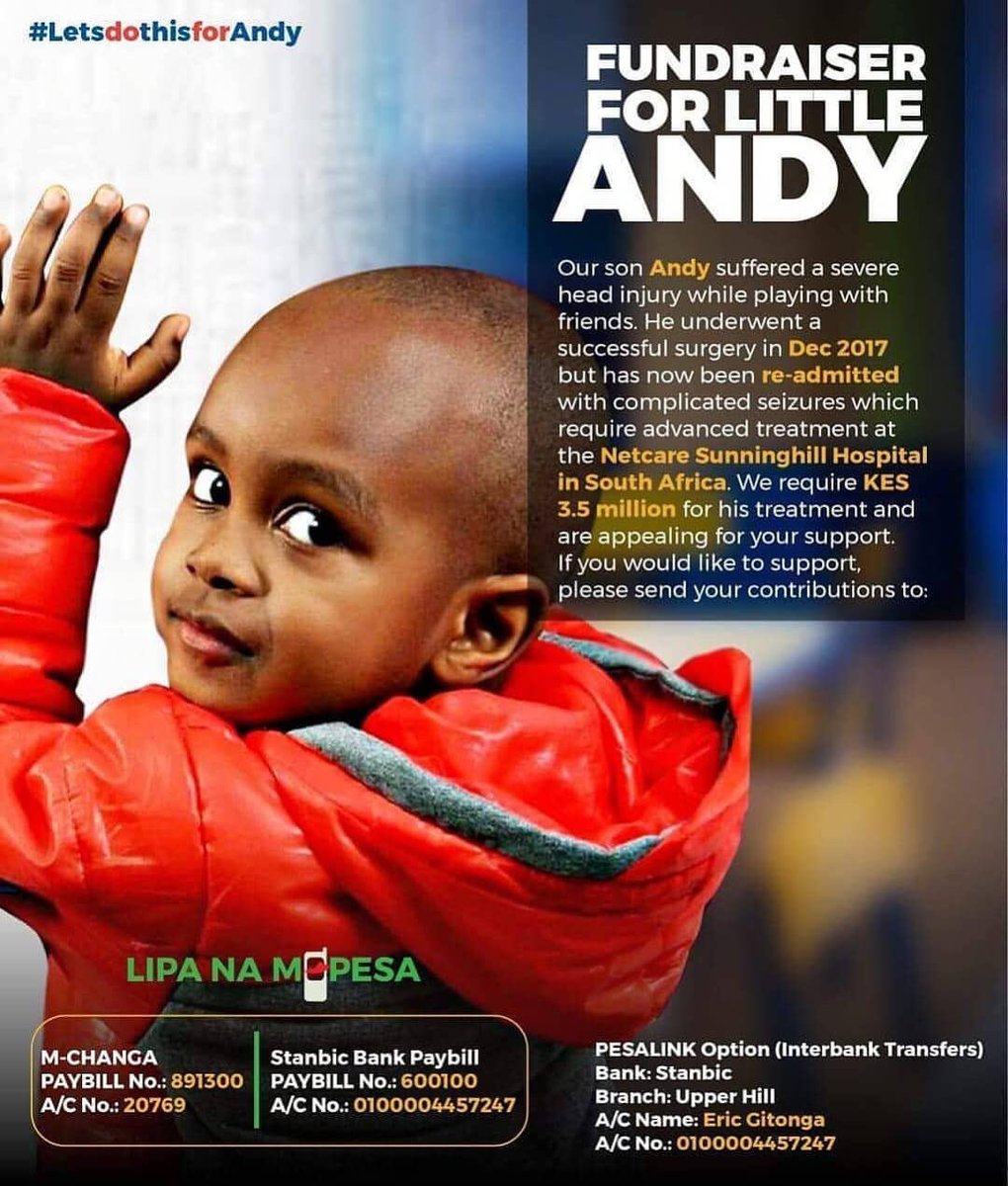 DJSADIC's tweet photo. #TeamSadic
Baby Andy needs our help more than anything right now. 
#LetsDoThisForAndy https://t.co/2mLgXv7uxa