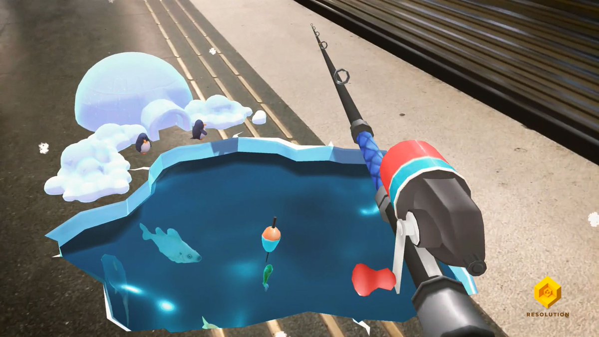 AndroidSloth's tweet image. A new augmented reality fishing game from @resolutiongame is coming to Android. androidsloth.com/bait-under-the…