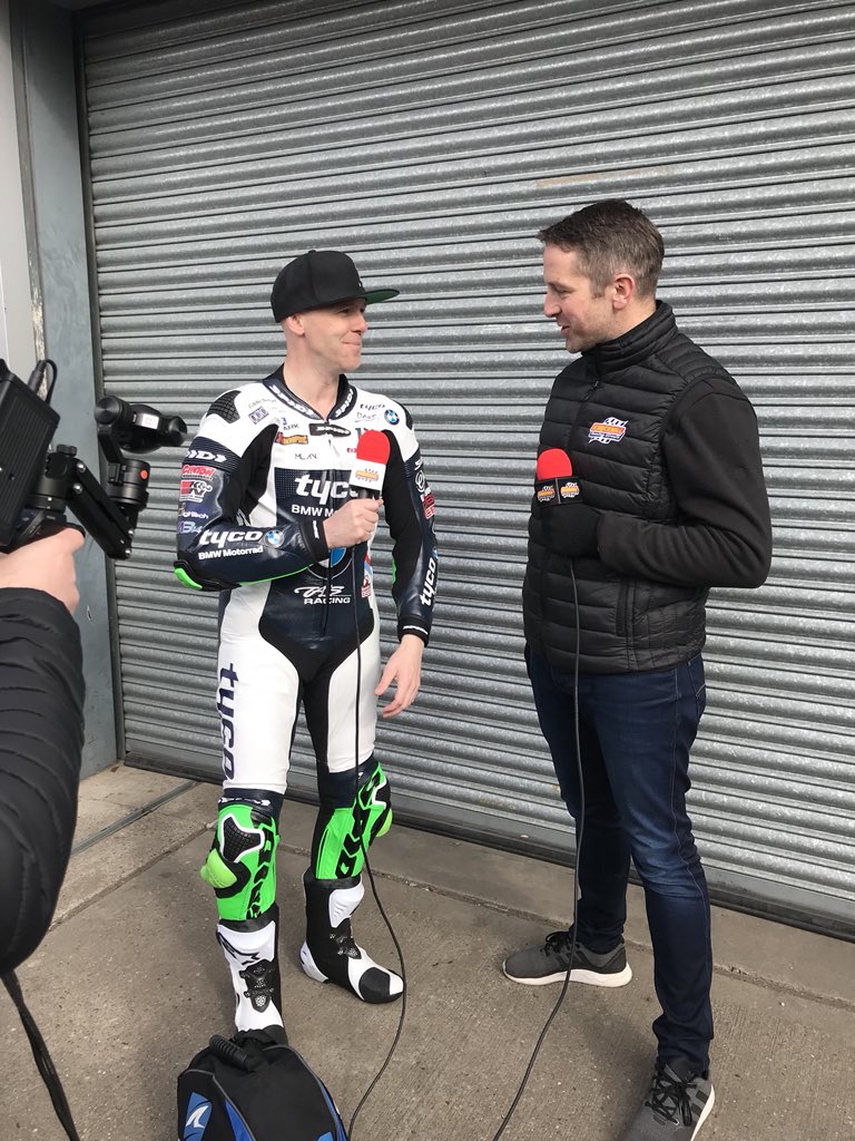 CHESHIRE MOULDINGS DUCATI (@cheshiremducati) on Twitter photo It’s been a pretty chilly and damp test here <a href="/DoningtonParkUK/">Donington Park</a> so not too much track time today - but the boys were kept busy with their media duties 📸🎥 .... see you all easter weekend for Round 1 of <a href="/OfficialBSB/">Bennetts British Superbike Championship</a> 🏁 It’s been a pretty chilly and damp test here <a href="/DoningtonParkUK/">Donington Park</a> so not too much track time today - but the boys were kept busy with their media duties 📸🎥 .... see you all easter weekend for Round 1 of <a href="/OfficialBSB/">Bennetts British Superbike Championship</a> 🏁