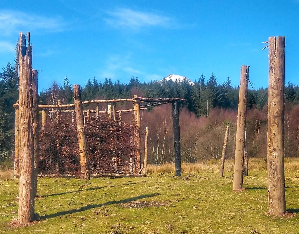 gmacg_1's tweet photo. Great day exploring new possible approaches to #Arran #Prehistory &amp; real bonus seeing snow capped Goat Fell overlooking #BurningTheCircle location @TeamBuildNBurn https://t.co/o1FpeHaQ0v