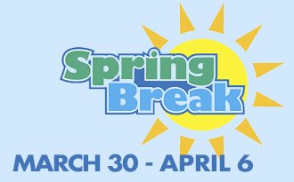 HCSInfo's tweet photo. Students, Parents, and Teachers > Don't forget that Spring Break begins March 30! What are your plans? #hcs #inspiringpossibilites 
https://t.co/djnRqgpPhQ https://t.co/pIKRfv6sOA