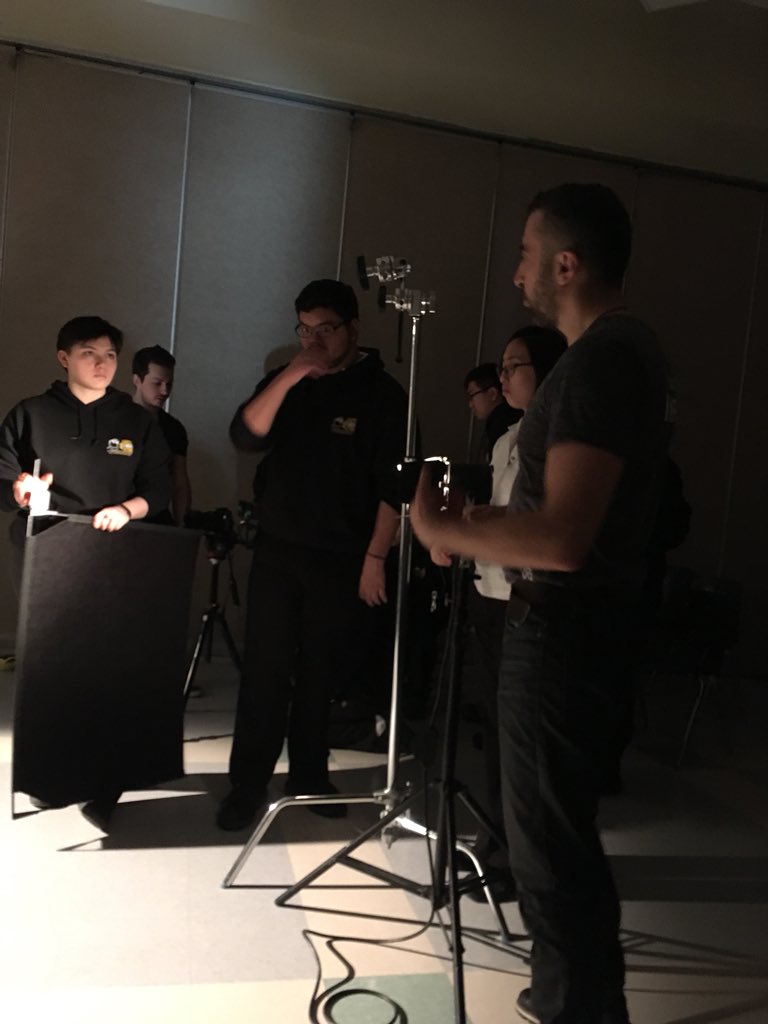 STL_SHSM's tweet photo. SHSM Lighting Certification with JustBGraphic! Great job today!@KDPathways  @PathwaysYCDSB https://t.co/xOW1uORs4P